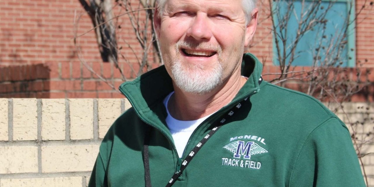 McNeil Cross Country Coach named Coach of the Year