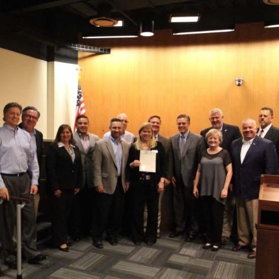 Mentor program receives proclamation from City