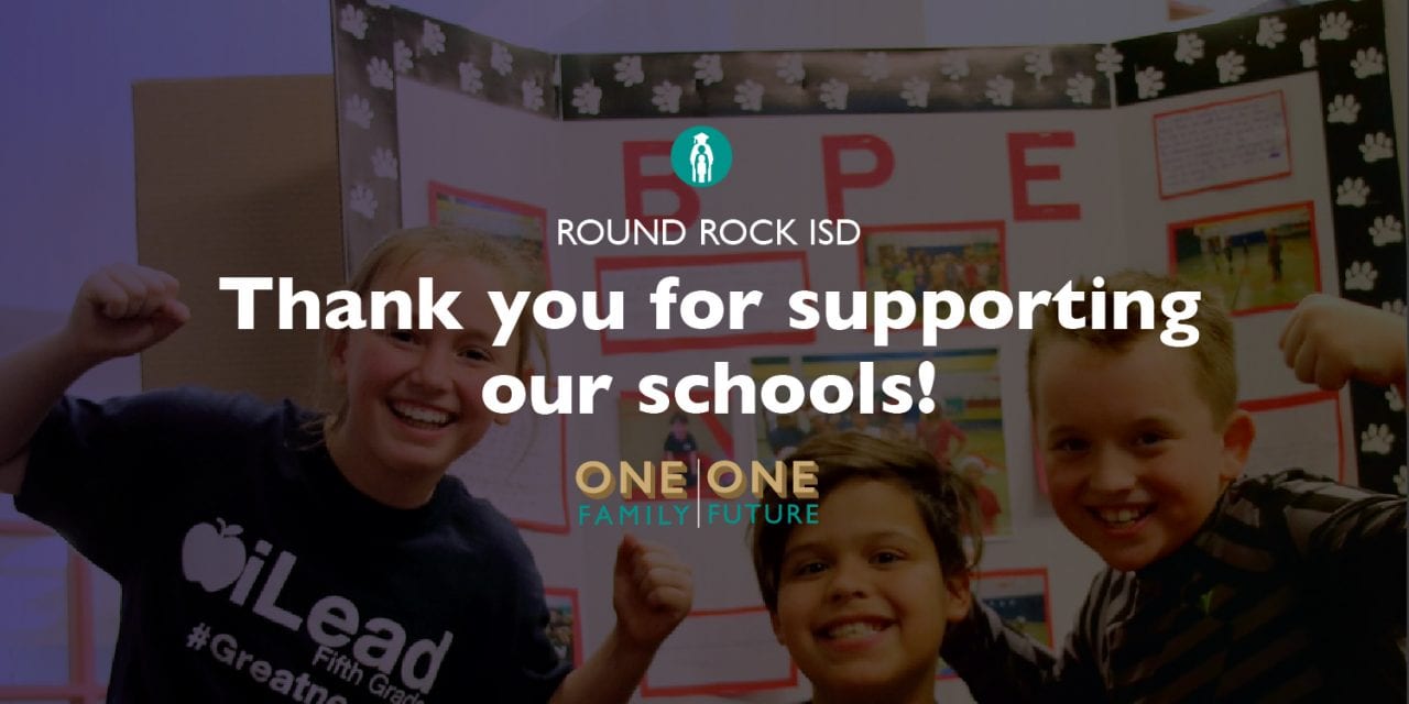 Superintendent’s Message: Thank you Round Rock ISD community for supporting our schools!