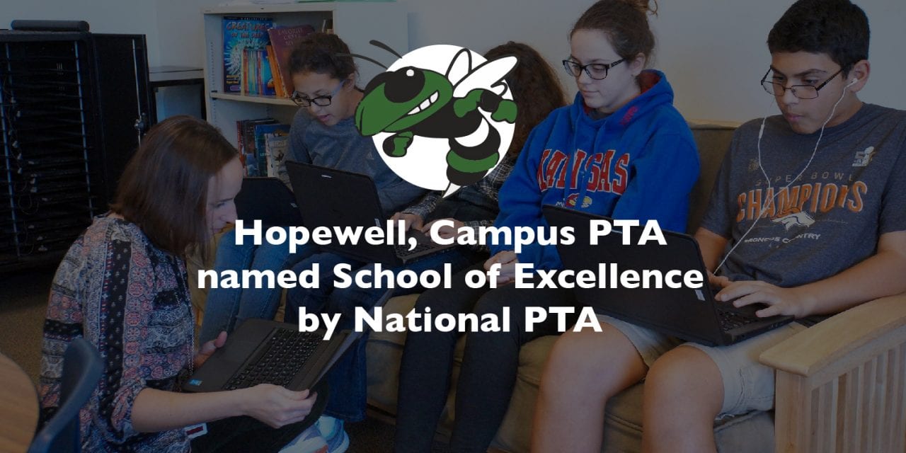 Hopewell, Campus PTA named School of Excellence by National PTA