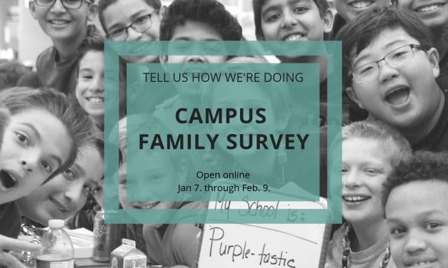 Campus Family Surveys Open Jan. 7