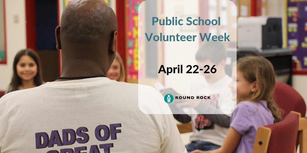 Public School Volunteer Week is April 22-26