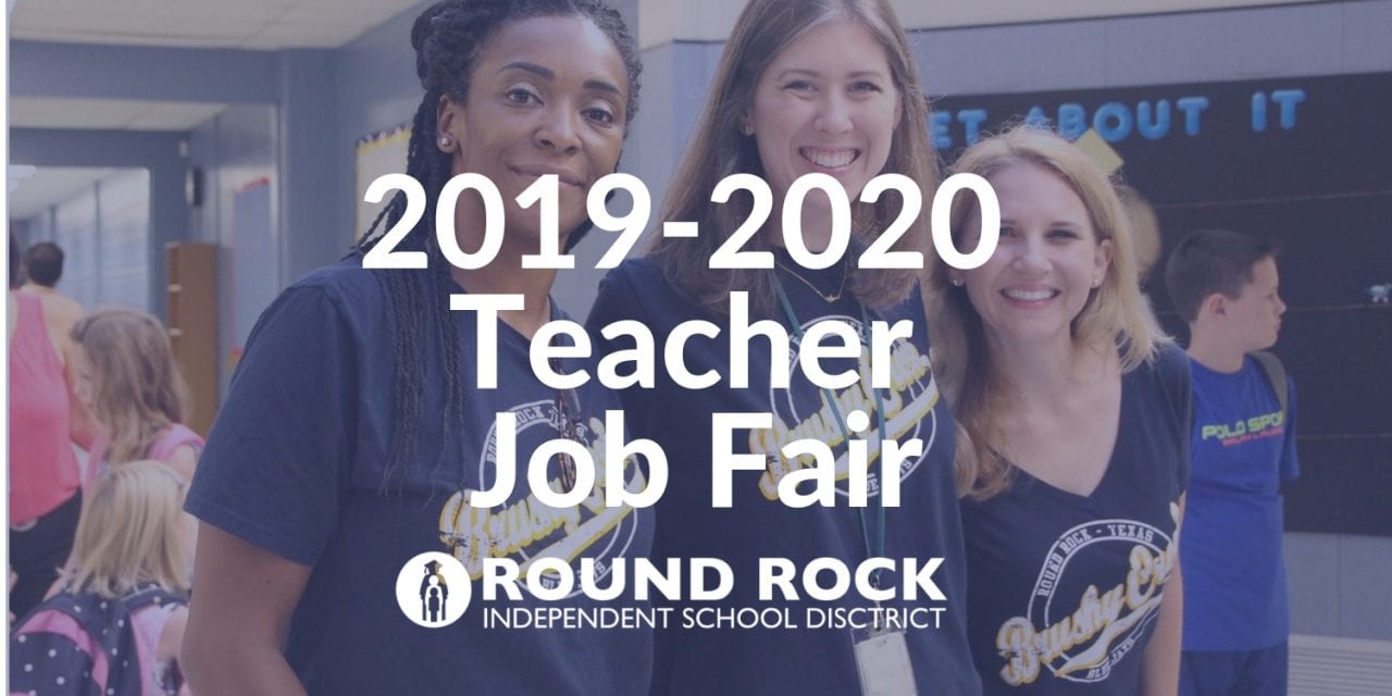 2019-2020 Teacher Job Fair set for April 27