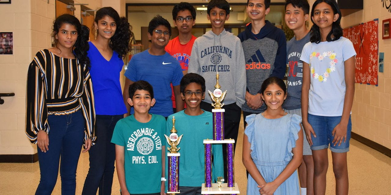 Canyon Vista students earn champion titles at National Junior High