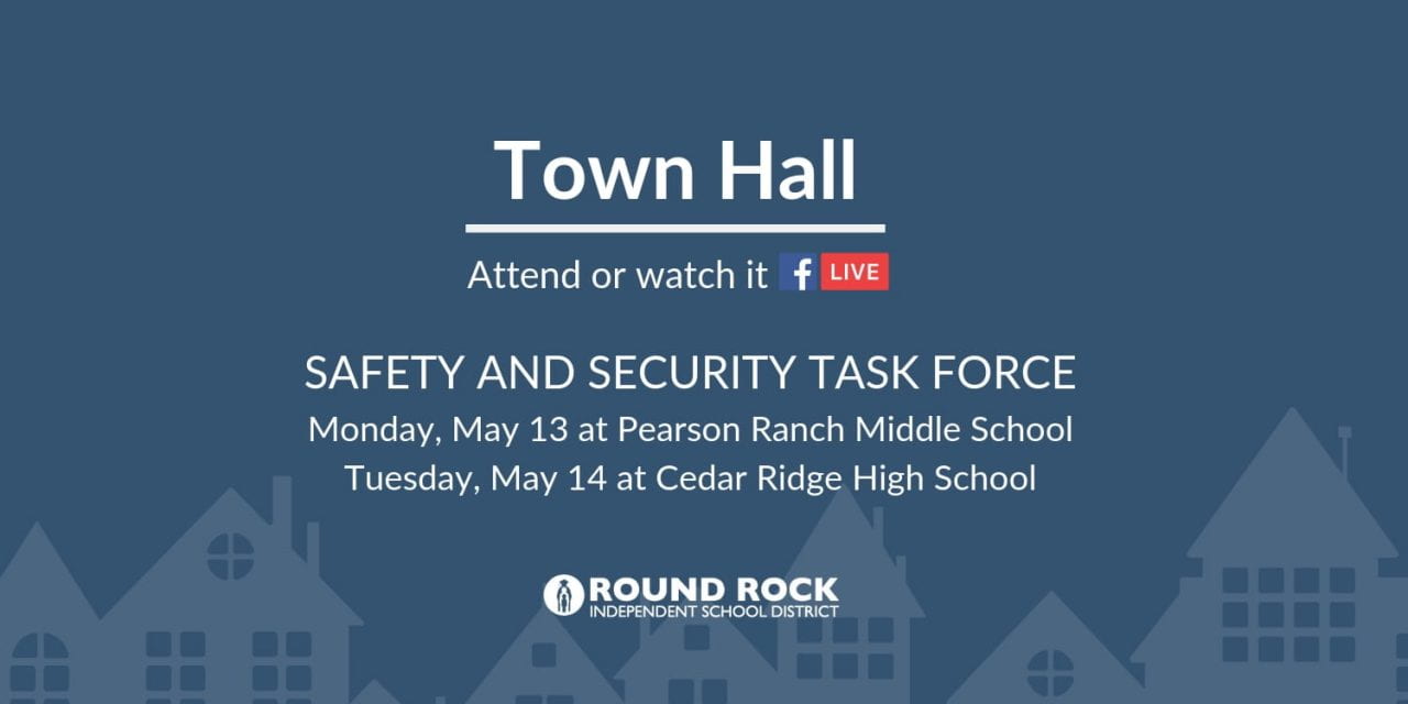 Safety and Security Community Task Force to host Town Hall meetings