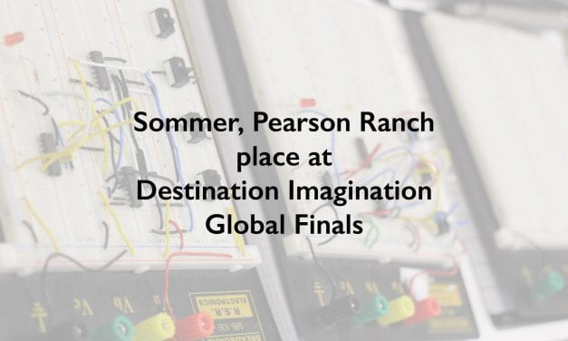 Sommer, Pearson Ranch place at Destination Imagination Global Finals