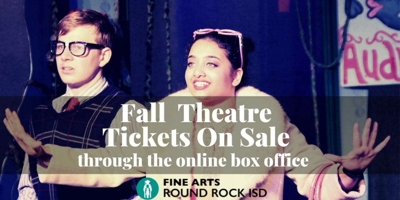 Round Rock ISD Fall Theatre Productions Spotlight Student Talent