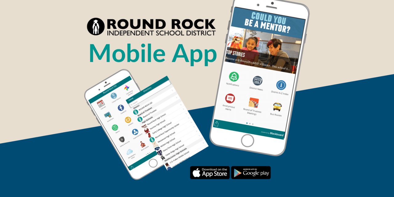 Round Rock ISD Launches Free Mobile App
