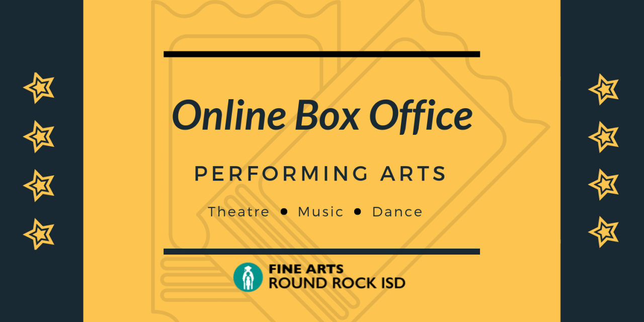 Performing Arts Tickets Available Online through Fine Arts Box Office