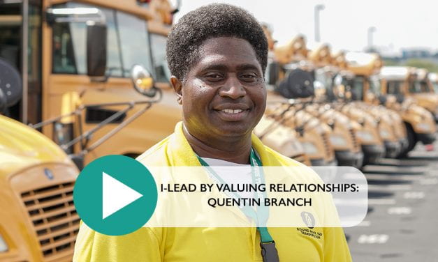 I Lead by Valuing Relationships: Quentin Branch