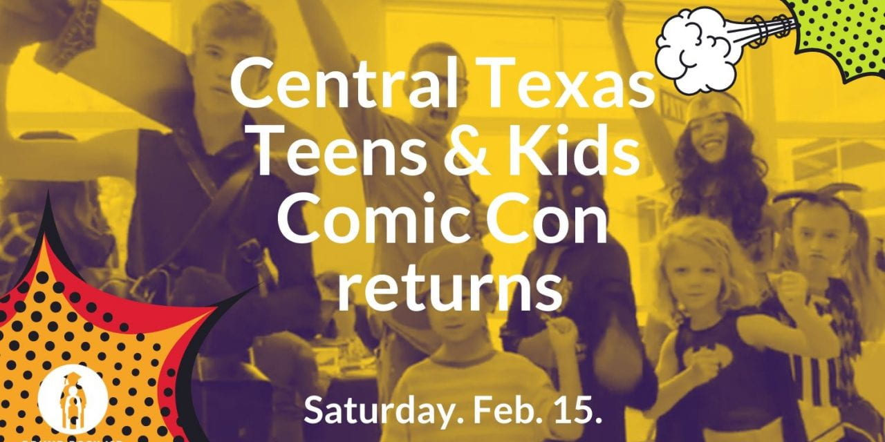 Comic Con returns to Round Rock High School, Feb. 15.