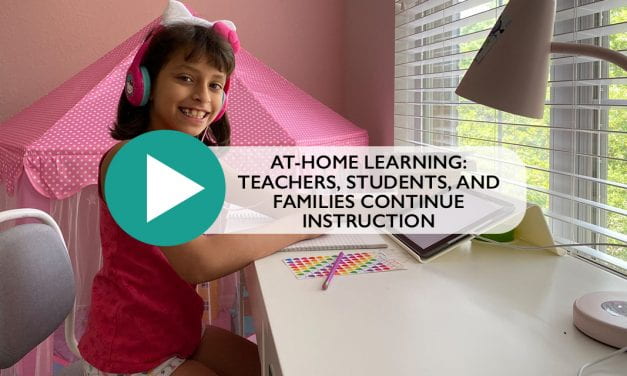 At-home learning: Teachers, students, and families continue instruction