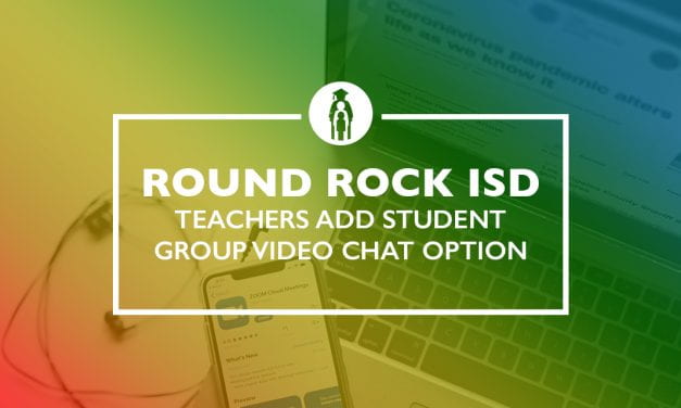 Teachers add student group video chat option