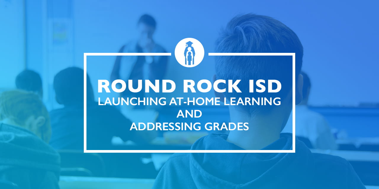 Launching at-home learning and addressing grades