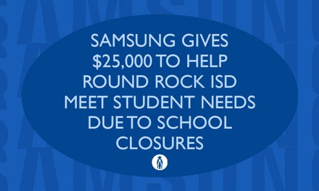 Samsung gives $25,000 to help Round Rock ISD meet student needs due to school closures