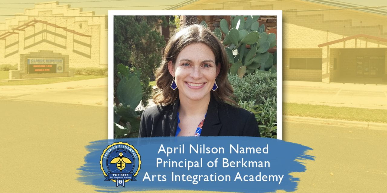 April Nilson Named Principal of Berkman Arts Integration Academy