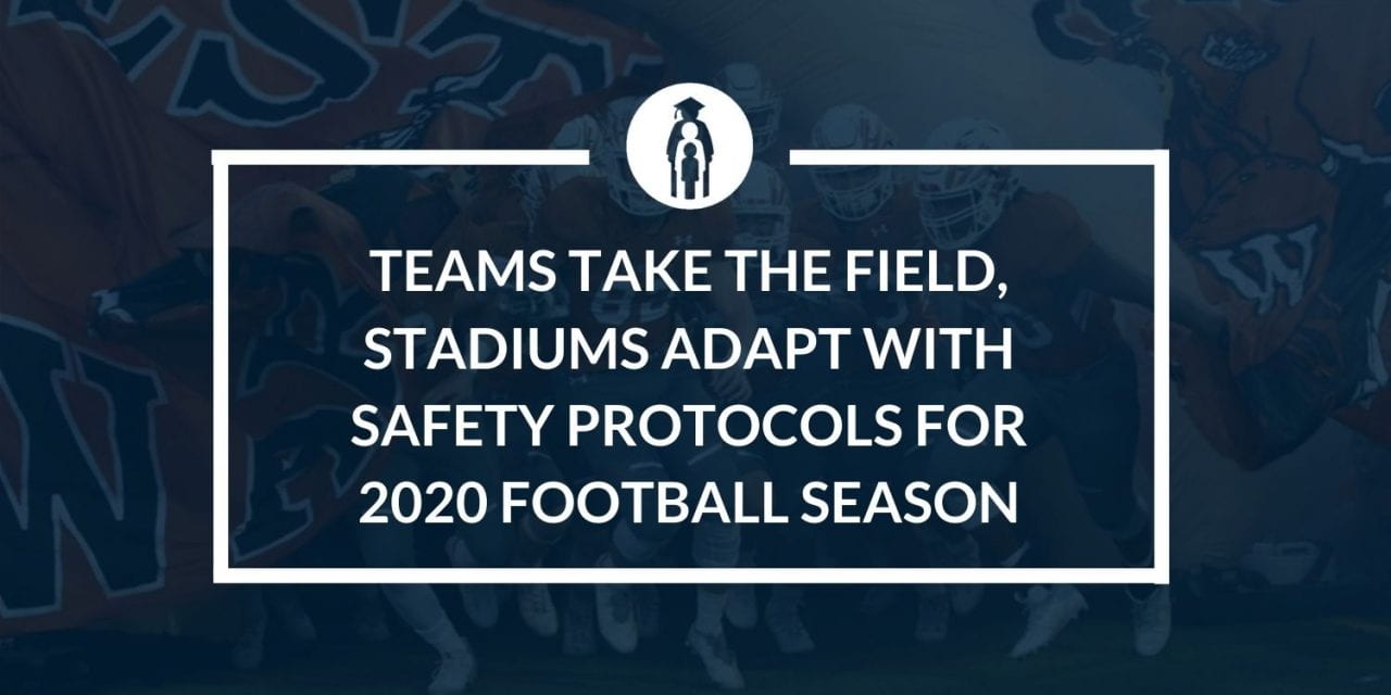 Teams take the field, stadiums adapt with safety protocols for 2020 Football Season