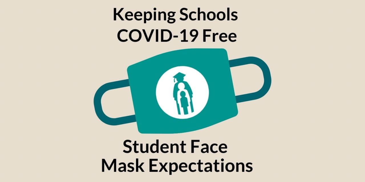Keeping Schools COVID-19 Free: Student Face Mask Expectations