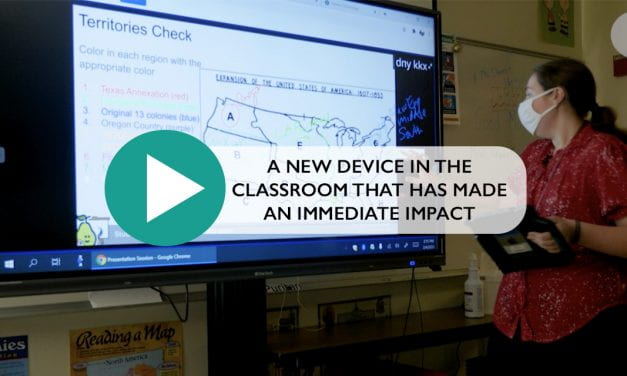 A new device in the classroom that has made an immediate impact