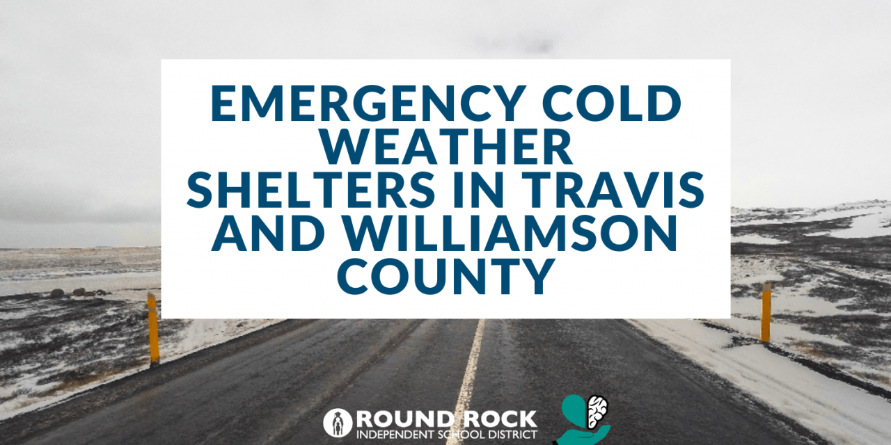 Find Emergency Cold Weather Shelters in Travis and Williamson County