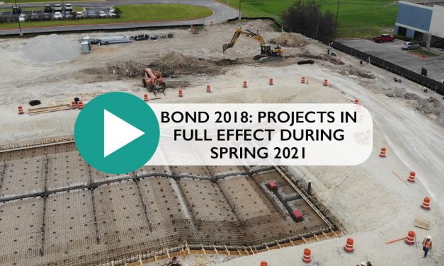 Bond 2018: Projects in full effect during Spring 2021