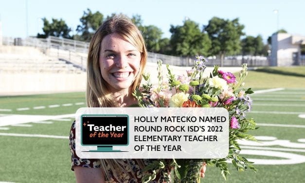 Holly Matecko named Round Rock ISD’s 2022 Elementary Teacher of the Year