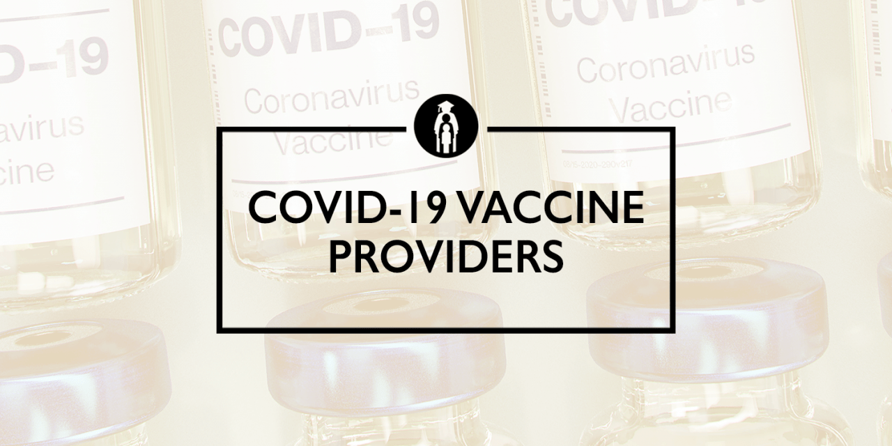 COVID-19 Vaccine Providers