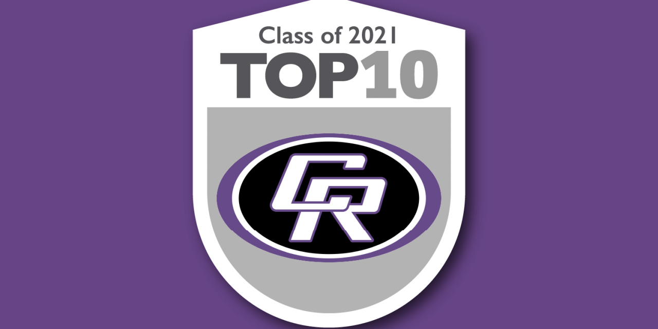 Cedar Ridge High School 2021 Top 10