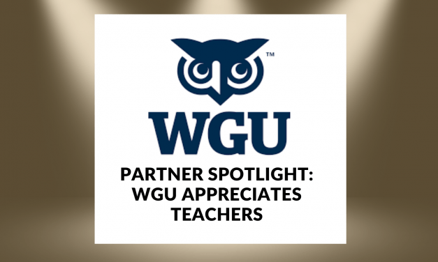 Partner Spotlight: WGU Appreciates Teachers