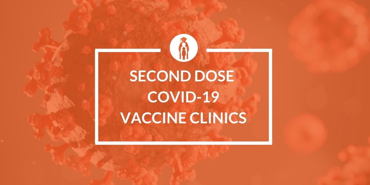 Second Dose COVID-19 Vaccine Clinics