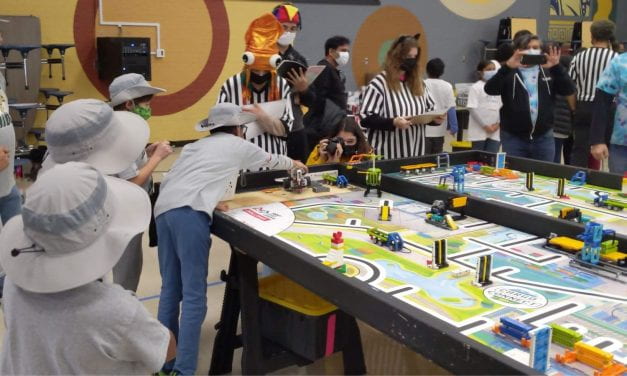 Jollyville Elementary robotics team takes first-place for Robot Design