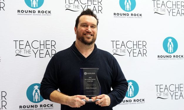 Dan Stewart named Round Rock ISD’s 2023 Elementary Teacher of the Year