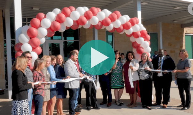 C.D. Fulkes Middle School ribbon cutting